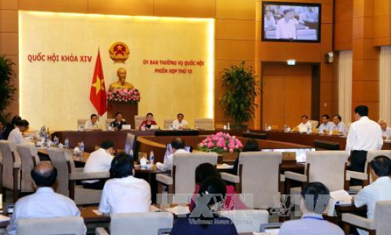 Phi&ecirc;n họp thứ 13, Ủy ban Thường vụ Quốc hội kh&oacute;a XIV: Cho &yacute; kiến hai dự thảo Luật