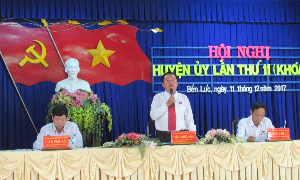 Bến Lức: Phấn đấu năm 2018 giảm tỷ lệ hộ ngh&egrave;o xuống c&ograve;n 2,5%