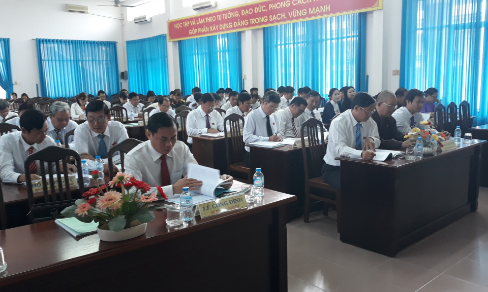 Kỳ họp thứ 8 HĐND TP. T&acirc;n An kh&oacute;a XI, nhiệm kỳ 2016 &ndash; 2021