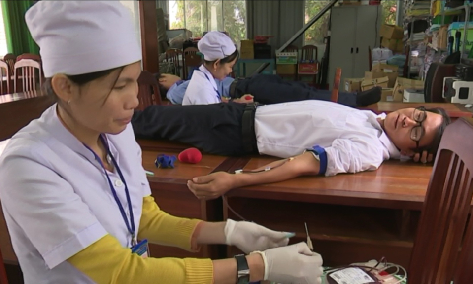 Mộc H&oacute;a tổ chức hiến m&aacute;u nh&acirc;n đạo đợt 1 năm 2018