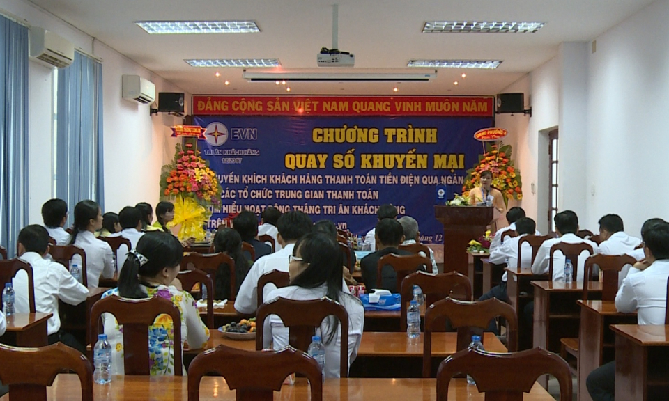 Điện lực Long An tri &acirc;n kh&aacute;ch h&agrave;ng