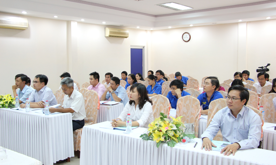 Đo&agrave;n Khối Doanh nghiệp tỉnh tổng kết c&ocirc;ng t&aacute;c Đo&agrave;n v&agrave; phong tr&agrave;o thanh ni&ecirc;n