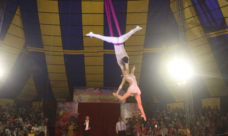Khai mạc Gala Xiếc to&agrave;n quốc lần thứ I tại Long An