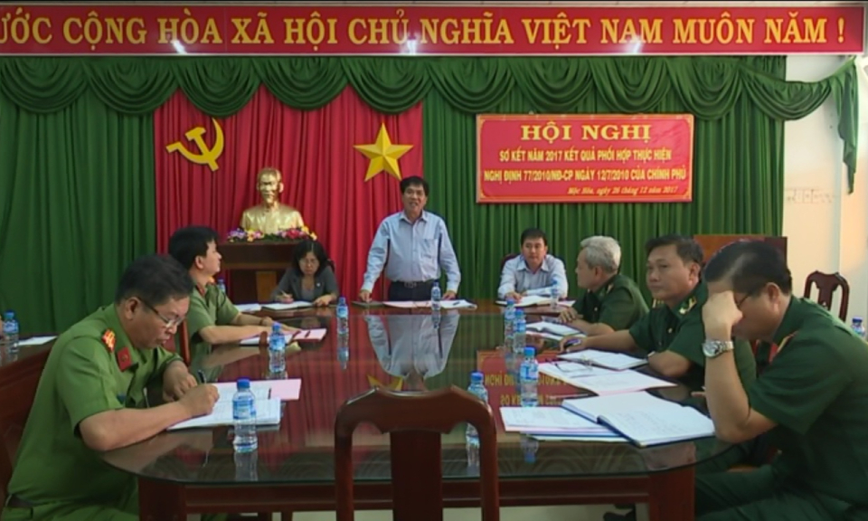 Mộc H&oacute;a sơ kết thực hiện Nghị định 77 của Ch&iacute;nh Phủ