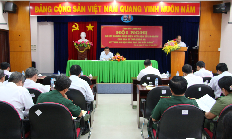 Sơ kết 5 năm thực hiện kết luận số 29 của Ban B&iacute; thư