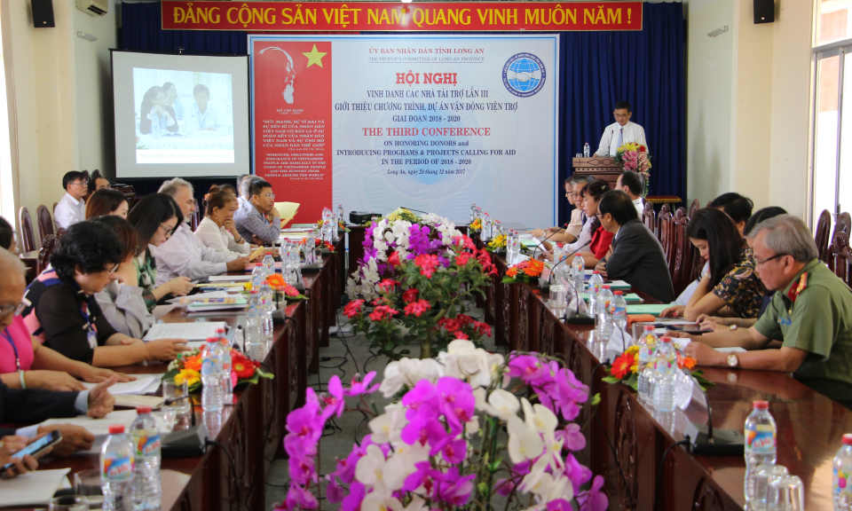 Vinh danh c&aacute;c nh&agrave; t&agrave;i trợ lần III v&agrave; chương tr&igrave;nh dự &aacute;n vận động viện trợ 2018 &ndash; 2020