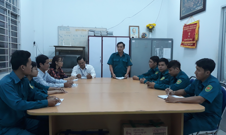 TPT&acirc;n An: Thực hiện tốt nhiệm vụ qu&acirc;n sự quốc ph&ograve;ng ở địa phương