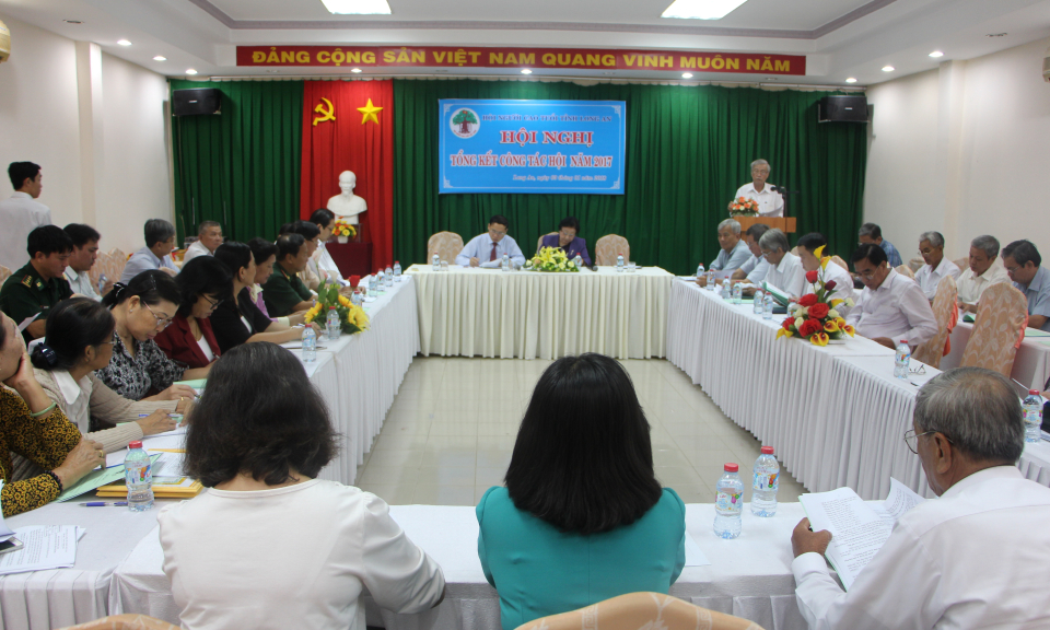 Hội người cao tuổi tỉnh Long An tổng kết c&ocirc;ng t&aacute;c năm 2017