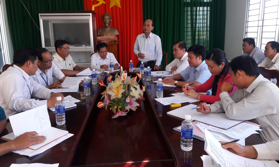 T&acirc;n Thạnh: Triển khai kế hoạch hoạt động Về Nguồn năm 2018