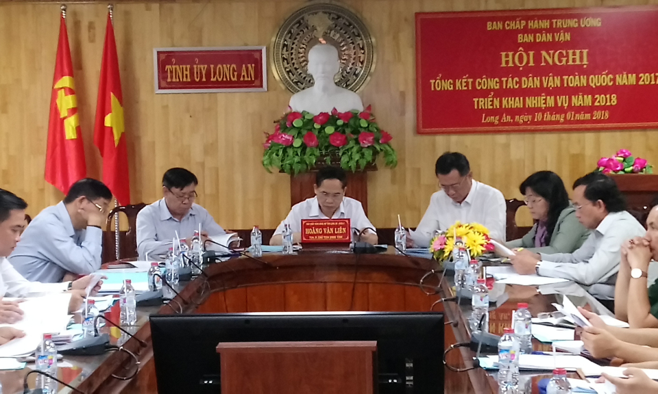 Ban D&acirc;n vận Trung ương tổng kết c&ocirc;ng t&aacute;c năm 2017