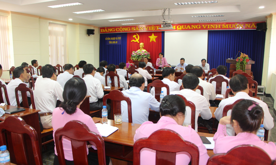 Sở NN&PTNN triển khai kế hoạch năm 2018