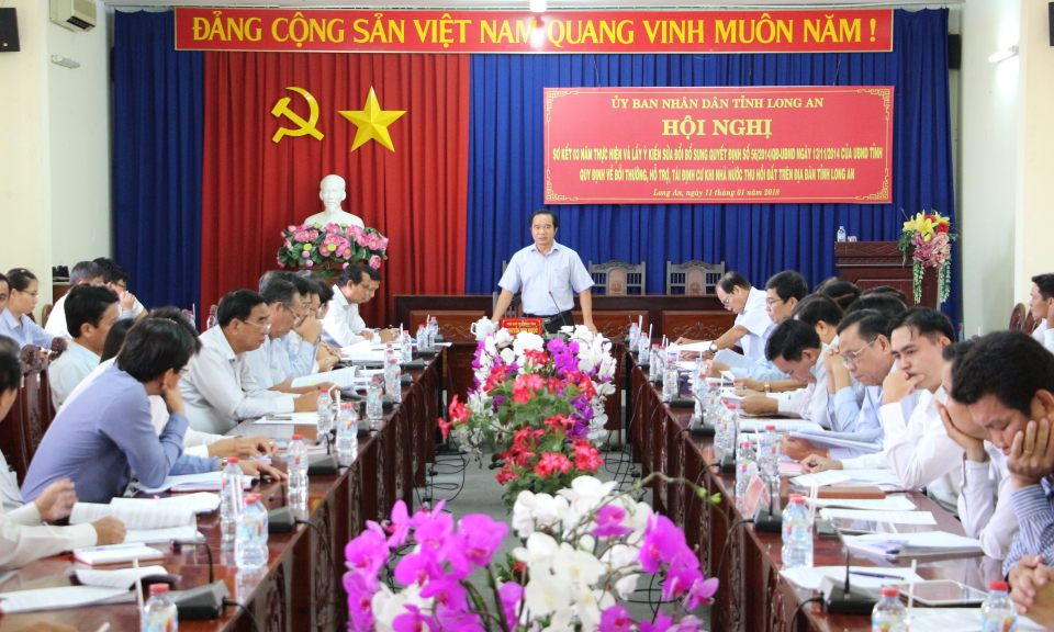 Sơ kết 3 năm thực hiện quyết định số 56 của UBND tỉnh