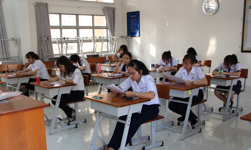 Long An: 73 th&iacute; sinh tham gia kỳ thi chọn học sinh giỏi quốc gia năm 2018