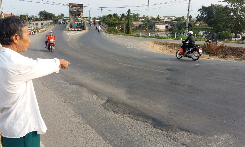 Nguy cơ xảy ra tai nạn giao th&ocirc;ng tại &Acirc;u t&agrave;u Rạch Chanh