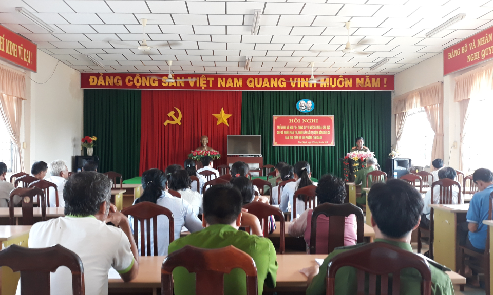 TP T&acirc;n An: X&acirc;y dựng m&ocirc; h&igrave;nh “4 trong 1”