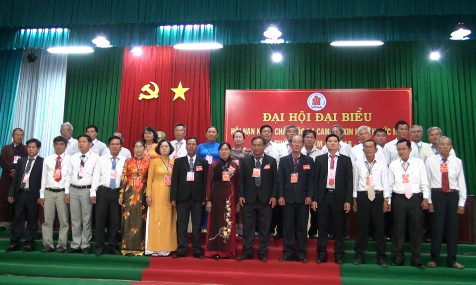 Đức H&ograve;a: Đại hội nạn nh&acirc;n chất độc da cam/dioxin lần III, NK 2018 -2023