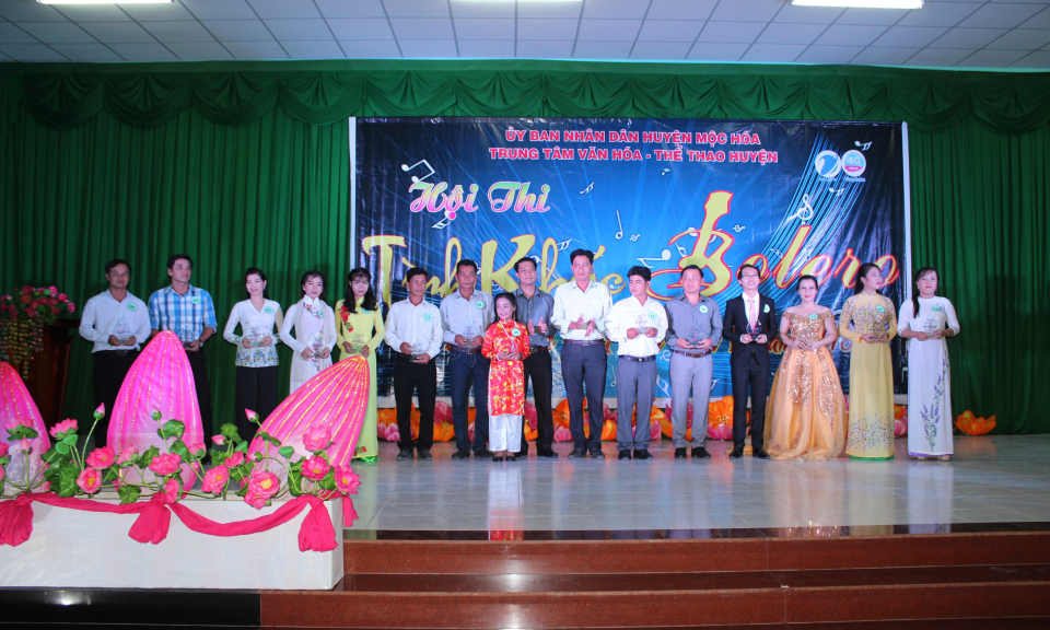 Mộc Ho&aacute;: Hội thi T&igrave;nh kh&uacute;c Bolero