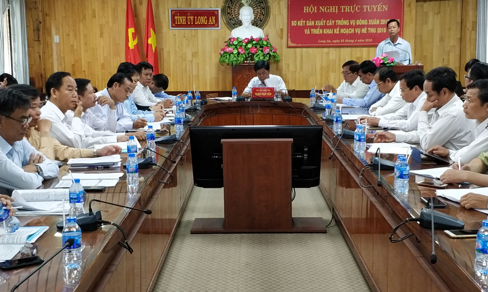 Vụ h&egrave; thu 2018, tỉnh Long An đề ra kế hoạch sản xuất 222.000ha l&uacute;a