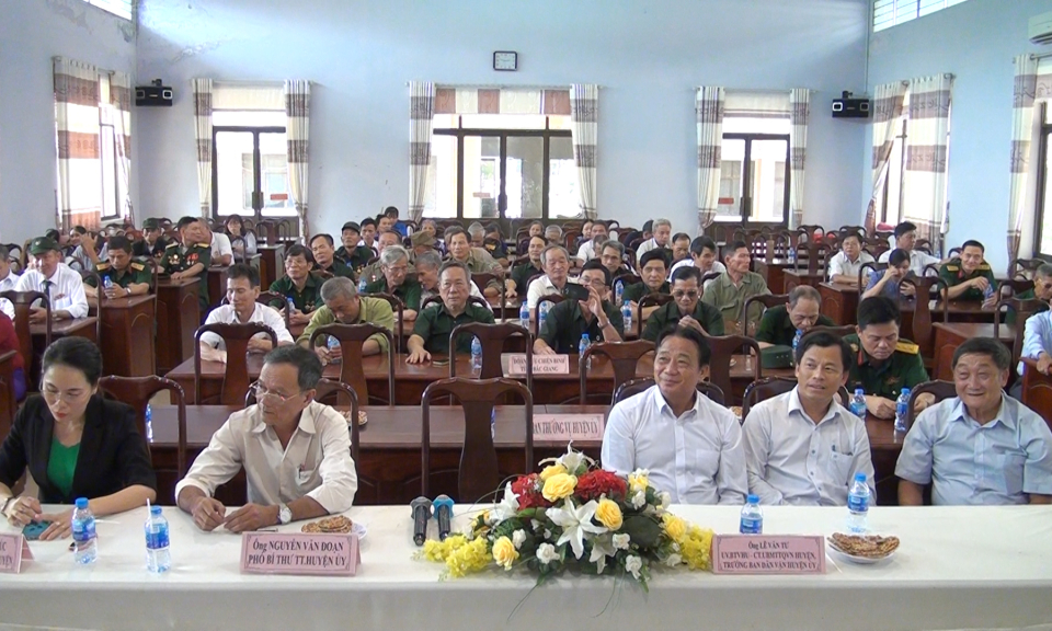 Đức H&ograve;a: Họp mặt cựu chiến binh tỉnh Bắc Giang-Bắc Ninh