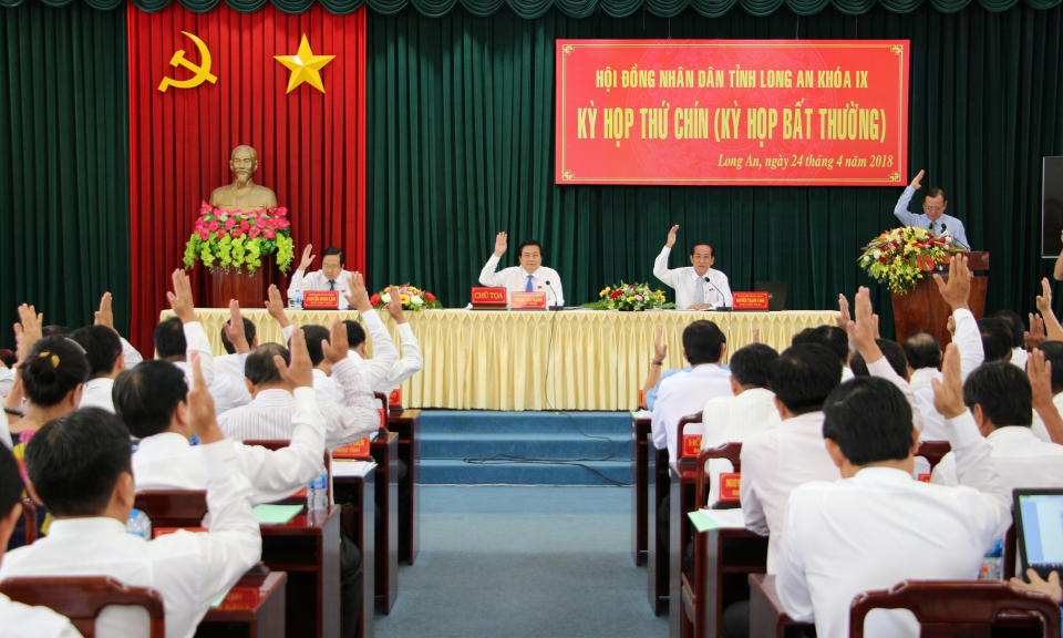 Long An: Kỳ họp thứ 9 HĐND tỉnh th&ocirc;ng qua nhiều nội dung tr&ecirc;n lĩnh vực đất đai, t&agrave;i ch&iacute;nh, quy hoạch