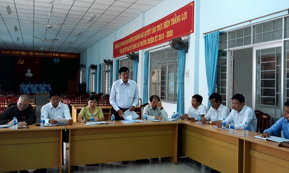 Khảo s&aacute;t c&ocirc;ng t&aacute;c giải ph&oacute;ng mặt bằng c&ocirc;ng tr&igrave;nh trọng điểm v&agrave;nh đai TP T&acirc;n An