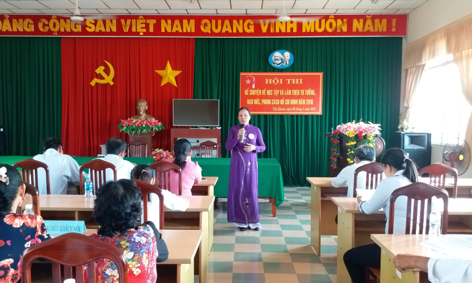 TPTA: Hội thi kể chuyện Học tập v&agrave; l&agrave;m theo tư tưởng, đạo đức, phong c&aacute;ch HCM