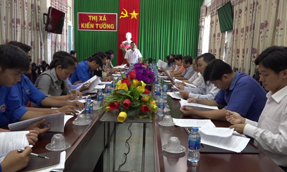 Kiến Tường: Triển khai kế hoạch tổ chức c&aacute;c hoạt động h&egrave; năm 2018