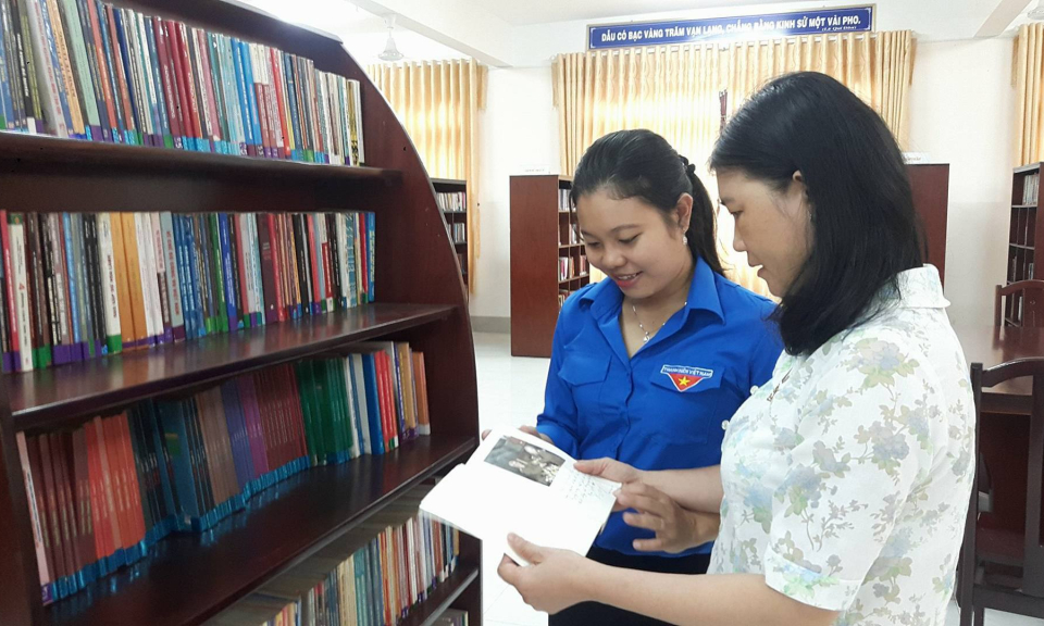 Thư viện huyện Bến Lức tăng cường phục vụ thiếu nhi trong dịp h&egrave;