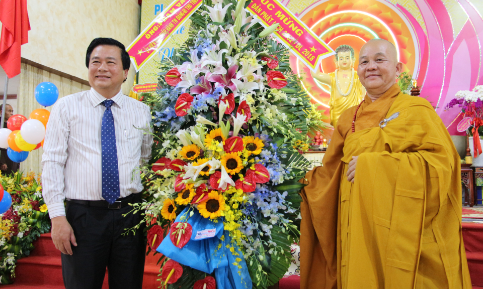Long An tổ chức trọng thể Đại lễ Phật đản Phật lịch 2562