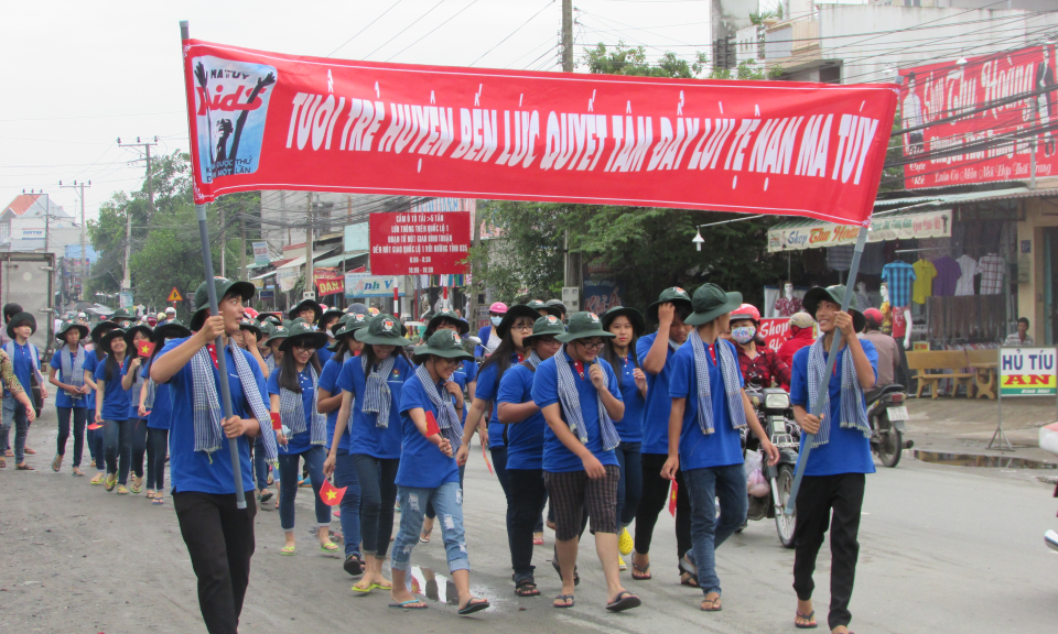 Bến Lức: Phấn đấu 100% trường học kh&ocirc;ng ph&aacute;t sinh người nghiện ma t&uacute;y