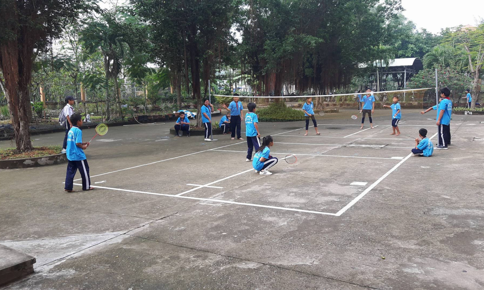 Bến Lức: Tạo s&acirc;n chơi cho thanh thiếu ni&ecirc;n trong dịp h&egrave;