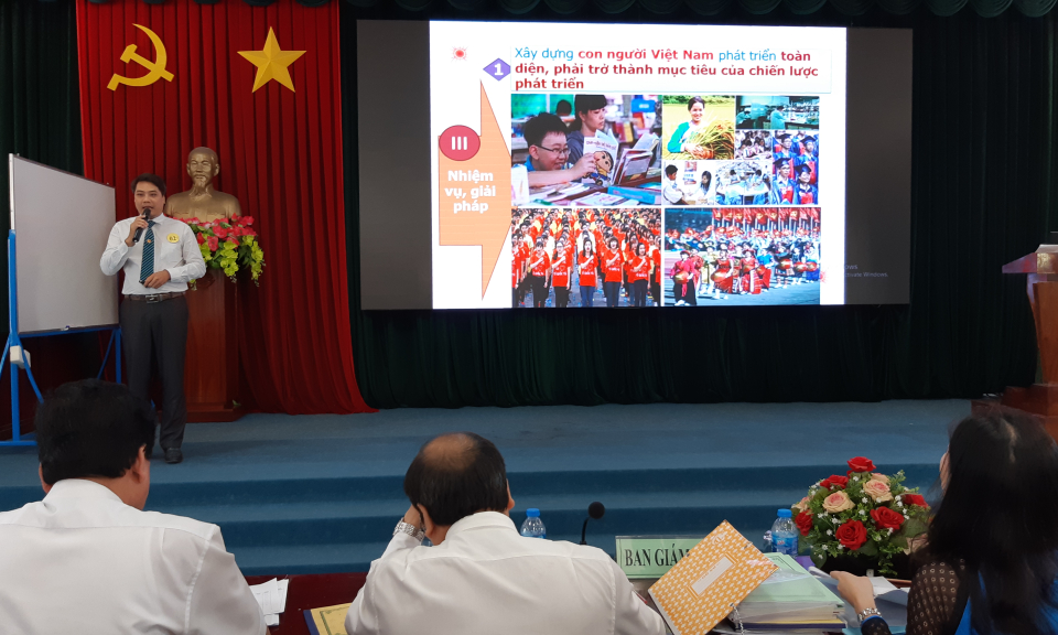 25 th&iacute; sinh thi giảng vi&ecirc;n l&yacute; luận ch&iacute;nh trị giỏi cấp tỉnh năm 2018