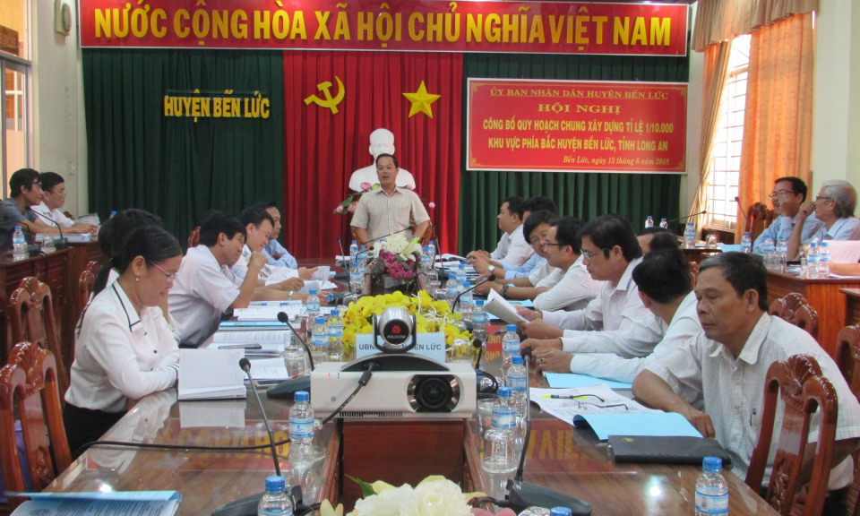 C&ocirc;ng bố quy hoạch chung khu vực ph&iacute;a Bắc huyện Bến Lức