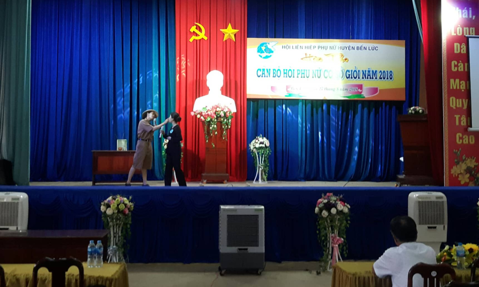 Bến Lức: Hội thi c&aacute;n bộ hội phụ nữ cơ sở giỏi năm 2018