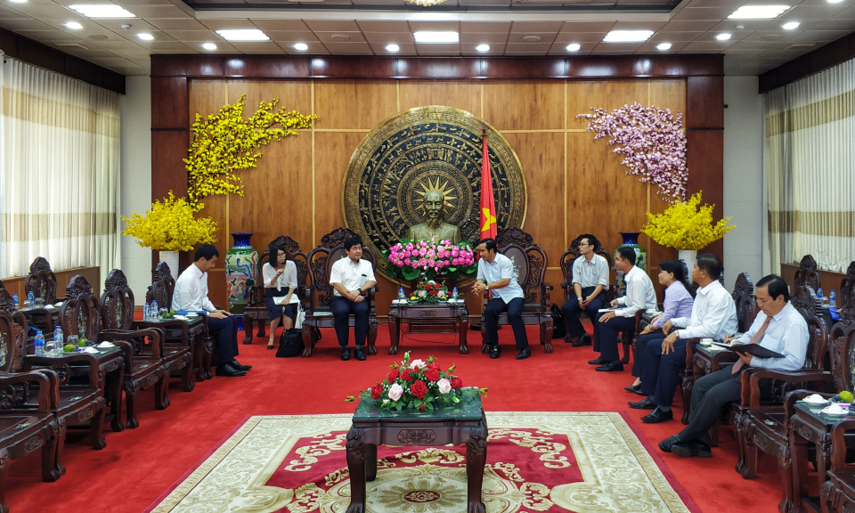 Long An sẵn s&agrave;ng hợp t&aacute;c sản xuất n&ocirc;ng nghiệp ứng dụng c&ocirc;ng nghệ cao với Wakayama