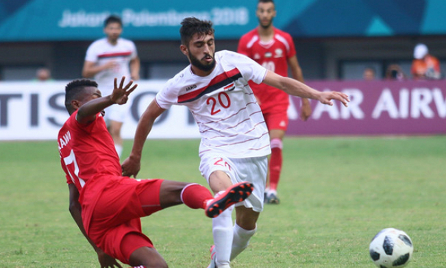 Olympic Syria sẵn s&agrave;ng đ&aacute; lu&acirc;n lưu 11m với Olympic Việt Nam?