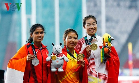 Điền kinh gi&agrave;nh HCV lịch sử ở ASIAD: Thảo &ldquo;b&ograve; v&agrave;ng&rdquo; viết tiếp chuyện cổ t&iacute;ch