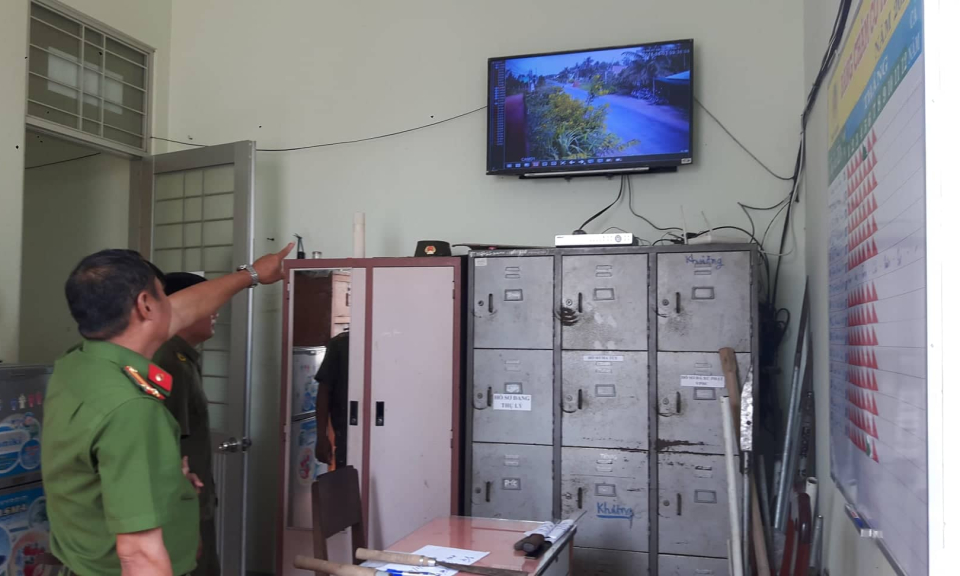 Bến Lức: Lương H&ograve;a ph&aacute;t huy hiệu quả m&ocirc; h&igrave;nh camera gi&aacute;m s&aacute;t an ninh