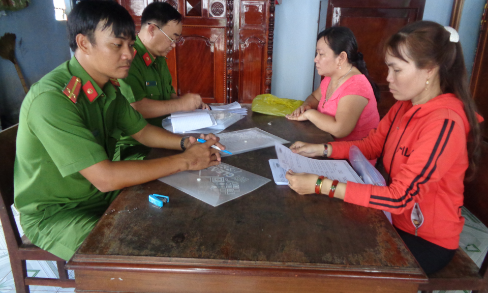 Cần Giuộc: Đẩy nhanh tiến độ thu thập th&ocirc;ng tin x&acirc;y dựng cơ sở dữ liệu quốc gia về d&acirc;n số