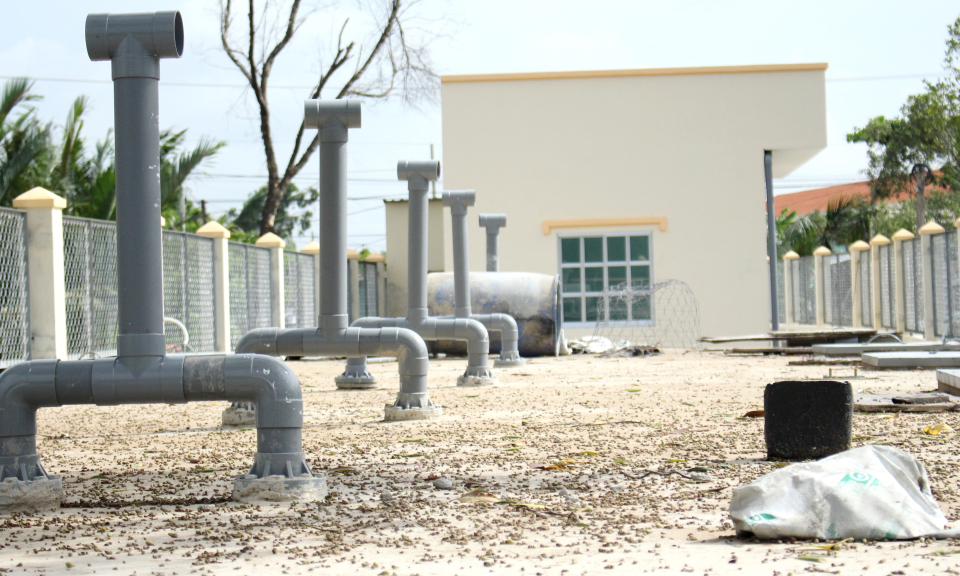 Cần Đước đầu tư hơn 14,5 tỷ đồng x&acirc;y dựng trạm trung chuyển nước