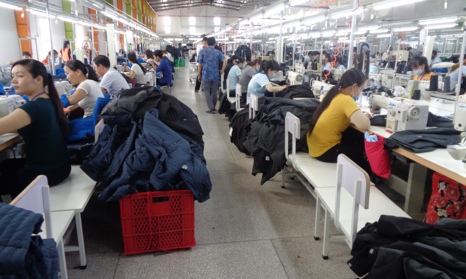 Cần Giuộc: Gi&aacute; trị sản xuất c&ocirc;ng nghiệp tăng 23%