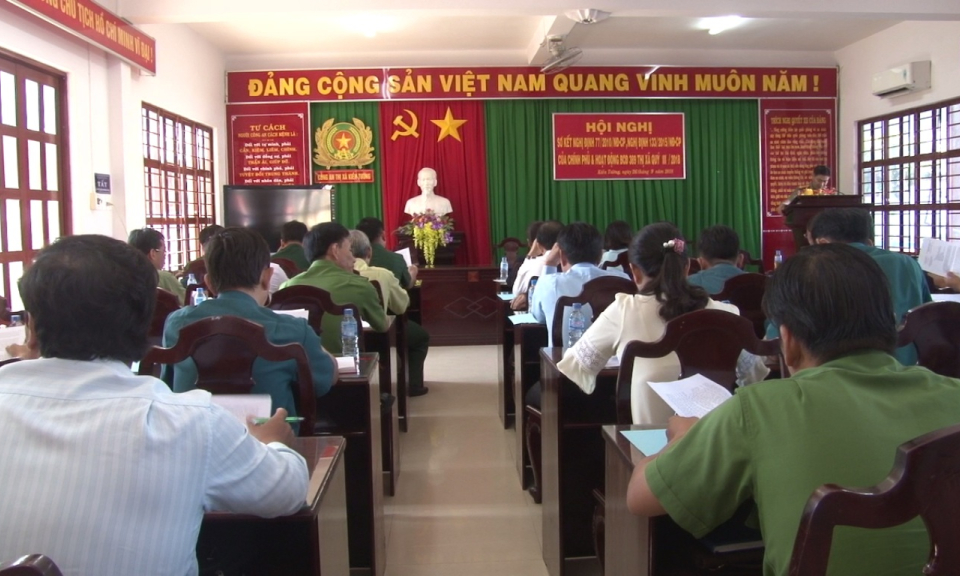 TX Kiến Tường: Sơ kết Nghị định số 77 v&agrave; Nghị định số 133 của Ch&iacute;nh phủ