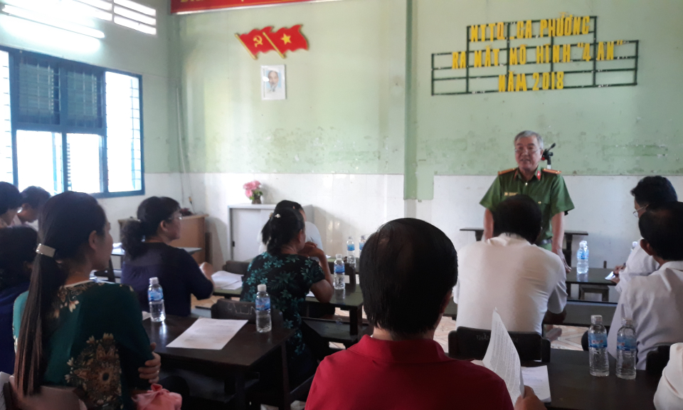 TP T&acirc;n An: Ra mắt m&ocirc; h&igrave;nh &ldquo;4 an&rdquo;