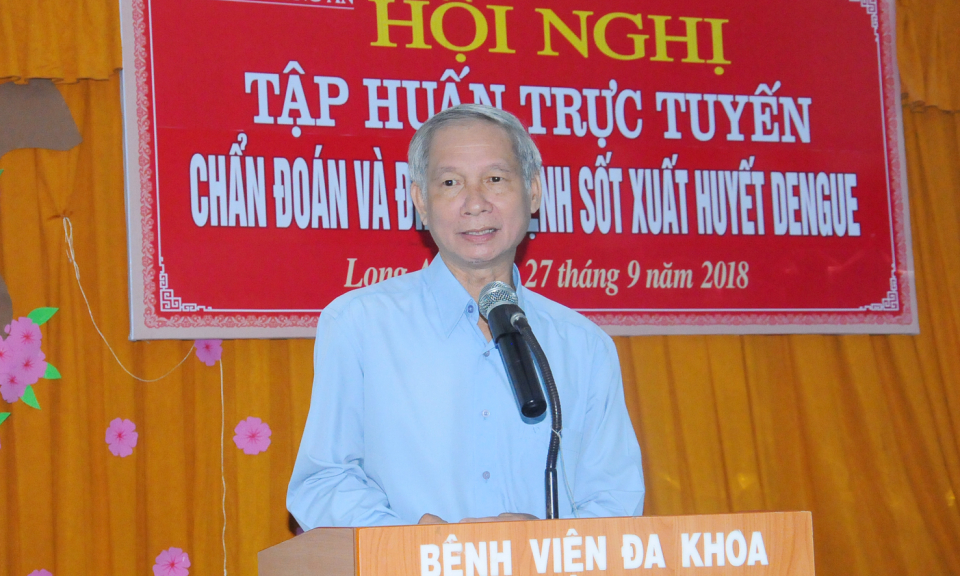 Tập huấn chẩn đo&aacute;n, điều trị v&agrave; chăm s&oacute;c bệnh sốt xuất huyết Dengue