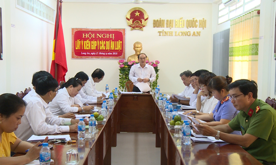 Đo&agrave;n ĐBQH lấy &yacute; kiến đ&oacute;ng g&oacute;p dự &aacute;n luật Phòng, ch&ocirc;́ng tham nhũng sửa đ&ocirc;̉i