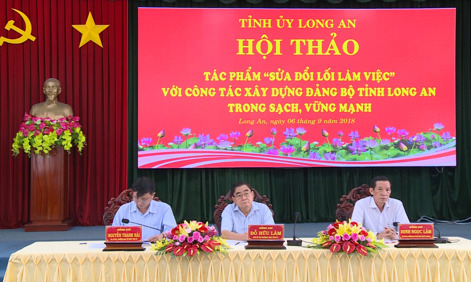 H&ocirc;̣i thảo &ldquo;Sửa đ&ocirc;̉i l&ocirc;́i làm vi&ecirc;̣c&rdquo;