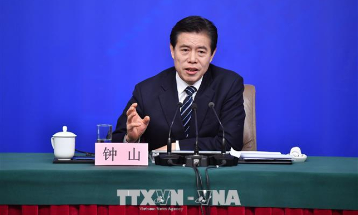 Trung Quốc chỉ tr&iacute;ch chủ nghĩa đơn phương v&agrave; bảo hộ thương mại của Mỹ