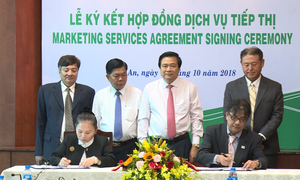 K&iacute; kết hợp đồng dịch vụ tiếp thị giữa c&ocirc;ng ty TNHH MTV Ph&uacute; An Thạnh &ndash; Long An v&agrave; Tập đo&agrave;n Sojitz