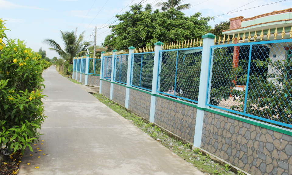 Cần Đước : X&atilde; T&acirc;n L&acirc;n nổ lực x&acirc;y dựng n&ocirc;ng th&ocirc;n mới kiểu mẫu