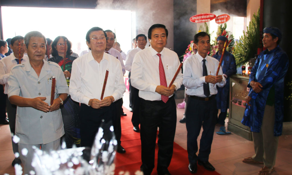 Lễ giỗ 150 năm ng&agrave;y hy sinh của Anh h&ugrave;ng d&acirc;n tộc Nguyễn Trung Trực